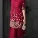 Pakistani Designer pure sheesha silk replica