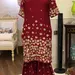 Pakistani Designer pure sheesha silk replica - Image 3