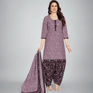 Miraan Cotton Printed Readymade Salwar Suit For Women (MIRAANSANRAN2373)